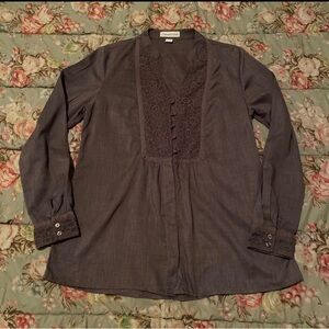 Coldwater Creek Women's Brown Top